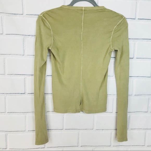 AG Adriano Goldschmied T Shirt Bella alt Twilight Style 100% Cotton Long Sleeve - Picture 3 of 3